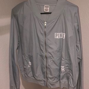 Grey long sleeve Victoria’s Secret jacket size L